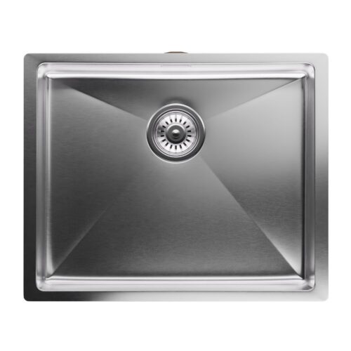Klarstein TitanSteel Kuchyňský dřez 45 x 55 cm (DxŠ) s povrchem odolný vůči rzi