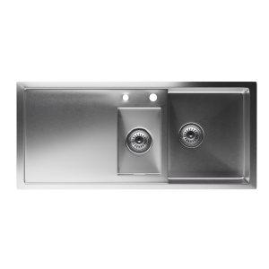 Klarstein TitanSteel kuchyňský dřez s odkapávačem