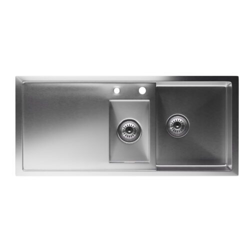 Klarstein TitanSteel kuchyňský dřez s odkapávačem
