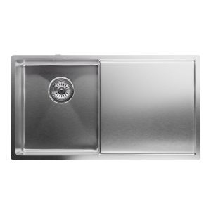 Klarstein TitanSteel kuchyňský dřez s odkapávačem