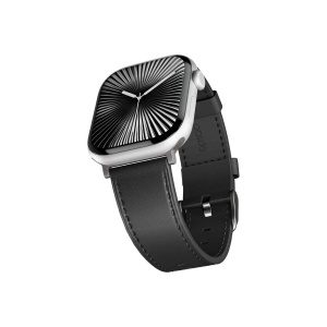 Kožený řemínek pro Apple Watch 38/40/41/42 mm Epico Watch Strap Leather - černý