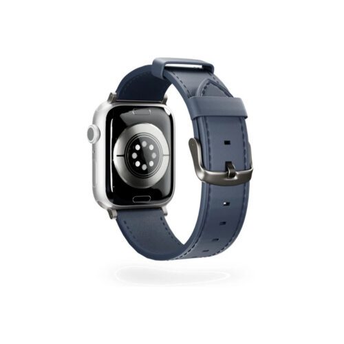 Kožený řemínek pro Apple Watch 38/40/41/42 mm Epico Watch Strap Leather - modrý - Obrázek 2