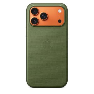 Kryt na iPhone 17 Pro Max z tkaniny TechWoven Apple s MagSafe - zelený