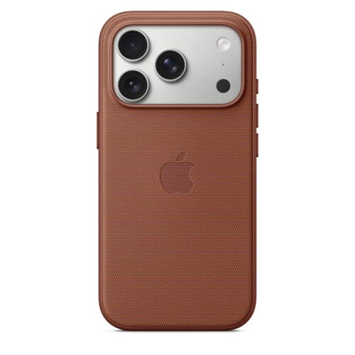 Kryt na iPhone 17 Pro z tkaniny TechWoven Apple s MagSafe - siensky hnědý - Obrázek 2