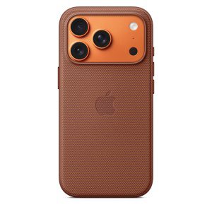 Kryt na iPhone 17 Pro z tkaniny TechWoven Apple s MagSafe - siensky hnědý