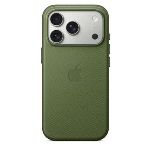 Kryt na iPhone 17 Pro z tkaniny TechWoven Apple s MagSafe - zelený - Obrázek 2