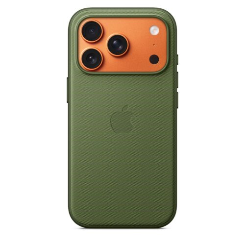 Kryt na iPhone 17 Pro z tkaniny TechWoven Apple s MagSafe - zelený