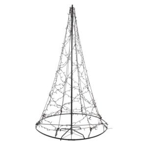 LED vánoční stromek 180cm EMOS DCTW32 230V venkovní IP44 i vnitřní použití teplá bílá vintage