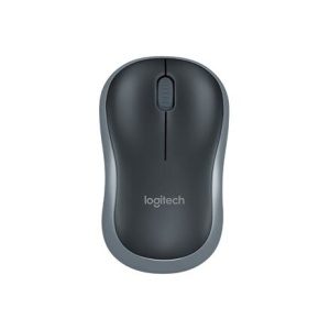 Logitech M185/Kancelářská/Optická/1 000 DPI/Bezdrátová USB/Šedá 910-002235