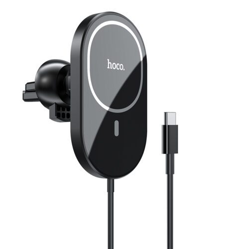 Magnetický (MagSafe) držák telefonu s bezdrátovým nabíjením 15W - Hoco CA90