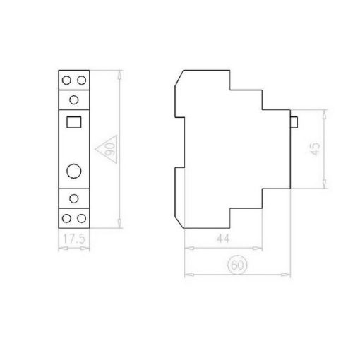 Modulové tlačítko EATON Z-PUL230/SO s LED signálkou 1NO+1NC 16A 276298 - Obrázek 2