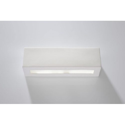 Nástěnné keramické svítidlo SOLLUX Vega E27 1x60W bez zdroje SL.0006 bílá - Obrázek 2
