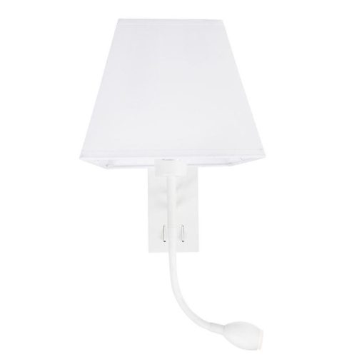 Nástěnné svítidlo NOVA LUCE VALENCIA E27 + LED na čtení 3000K 8127401 bez žárovky