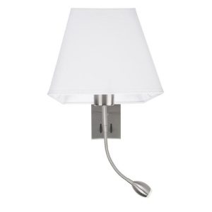 Nástěnné svítidlo NOVA LUCE VALENCIA E27 + LED na čtení 3000K 8127402 bez žárovky