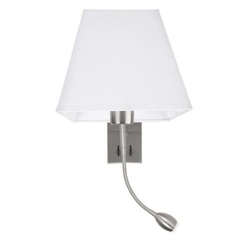 Nástěnné svítidlo NOVA LUCE VALENCIA E27 + LED na čtení 3000K 8127402 bez žárovky