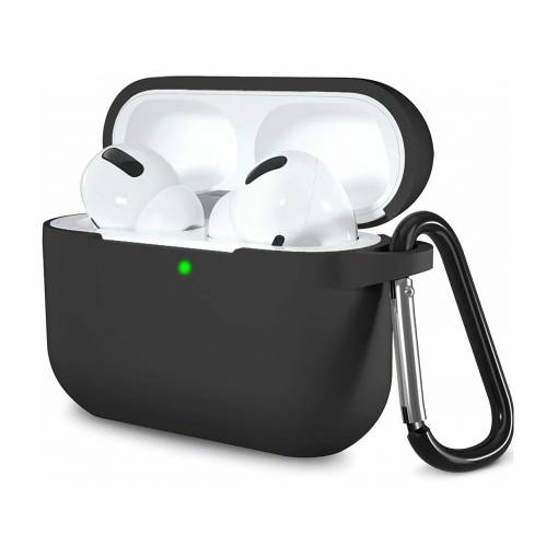 Ochranné pouzdro na sluchátka AirPods 2021 - Černé