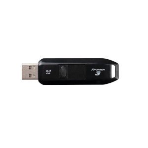 Patriot Xporter 3 Slider/64GB/USB 3.2/USB-A/Černá PSF64GX3B3U