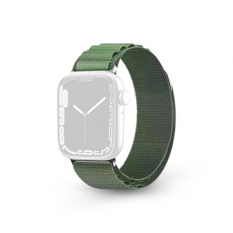 Řemínek pro Apple Watch 42/44/45/49mm Alpine Loop Zelená - Obrázek 2