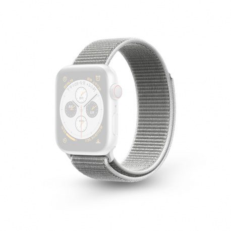 Řemínek pro Apple Watch 42/44/45/49mm Magic Tape Bílá - Obrázek 2