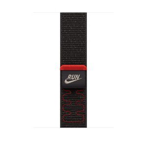 Řemínek pro Apple Watch 44/45/46/49 mm Apple Midnight Black provlékací sportovní Nike
