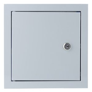 Revizní dvířka kovová se zámkem 300x300 mm