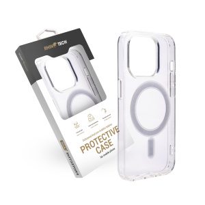 RhinoTech MAGcase Clear pre Apple iPhone 15 Pro transparentný