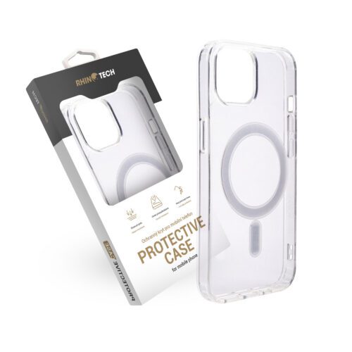 RhinoTech MAGcase Clear pro Apple iPhone 13 Mini transparentní