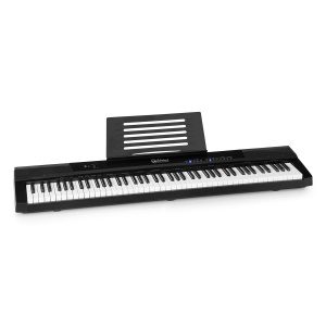 SCHUBERT Preludio Elektronické piano 88 kláves velocity sustain pedál černý