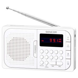 Sencor SRD 216 WH Digitální rádio Tuner  FM PLL Snadné automatické ladění stanic