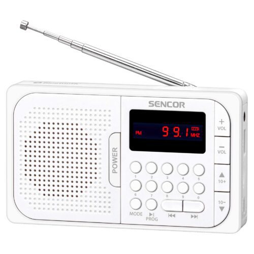 Sencor SRD 216 WH Digitální rádio Tuner FM PLL Snadné automatické ladění stanic
