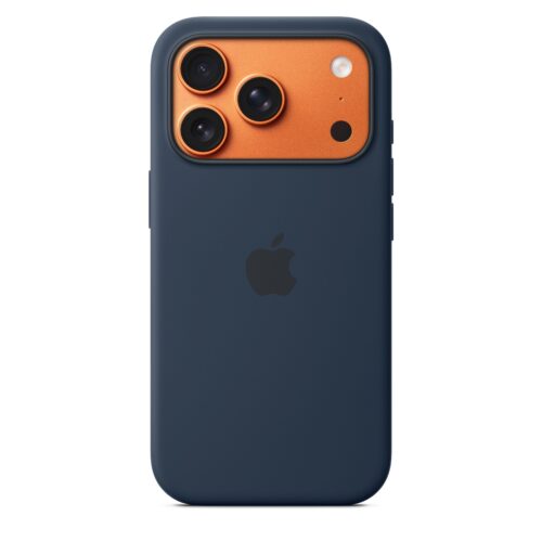 Silikonový kryt na iPhone 17 Pro Apple s MagSafe - temně inkoustový