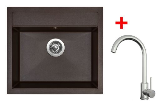 Sinks SOLO 560 Marone + ARCO celonerezová