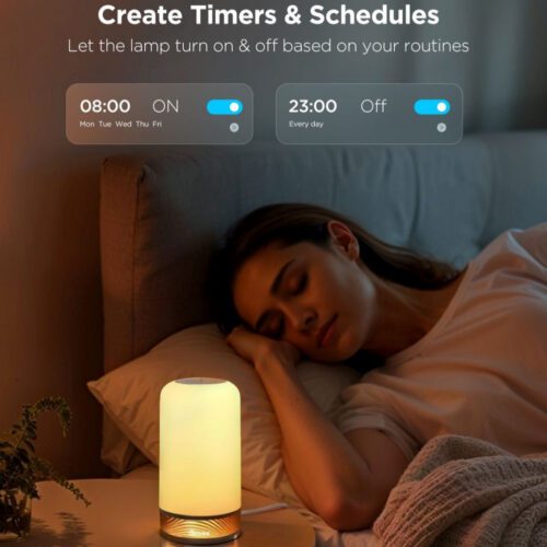 Stolní lampa Govee Table Lamp 2 RGBW s podporou Matter – bílá - Obrázek 2