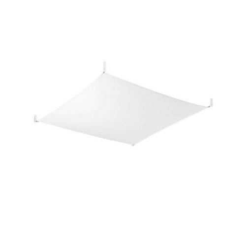 Stropní svítidlo SOLLUX Luna 2 G13 4x9W včetně světelného zdroje tkanina bílá SL.0738