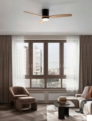 Stropní ventilátor s LED světlem NOVA LUCE ALOA 18W 3000/4000/6500K 9952371 - Obrázek 2