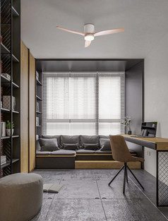 Stropní ventilátor s LED světlem NOVA LUCE ALOA 18W 3000/4000/6500K 9952376 - Obrázek 2