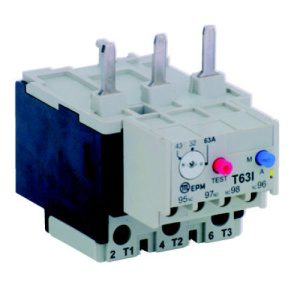TEPELNE NADPROUDOVE RELE T63 I 21A