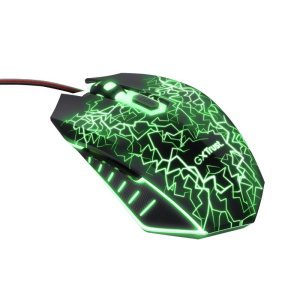 TRUST GXT105X IZZA/Herní/Optická/Drátová USB/Černá 24618
