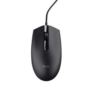 Trust TM-101/Kancelářská/Optická/1 200 DPI/Drátová USB/Černá 25295
