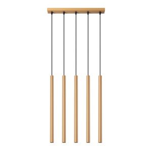Závěsná lampa SOLLUX PASTELO 5L zlatá G9 5x8W bez žárovky SL.1173