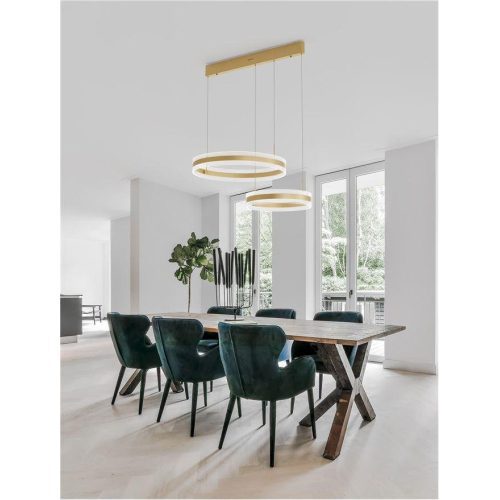Závěsné LED svítidlo NOVA LUCE AGOS 124W 3000K 9054445 stmívatelné Triac - Obrázek 2