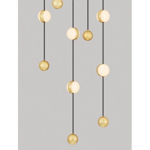 Závěsné LED svítidlo NOVA LUCE ALCINOE 64W 3000K 9511018 stmívatelné Triac - Obrázek 2