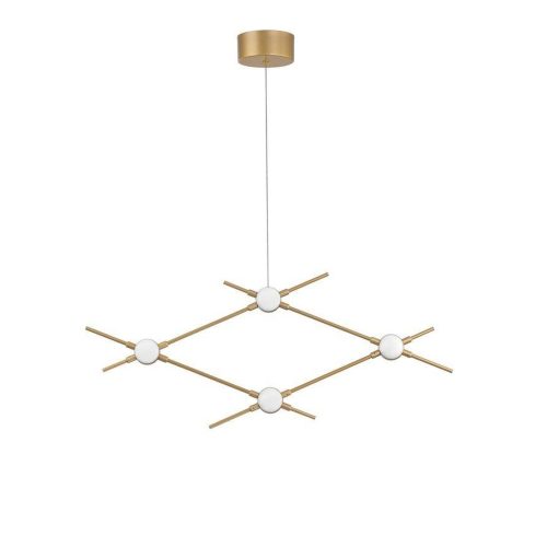 Závěsné LED svítidlo NOVA LUCE ATOMO 4x2