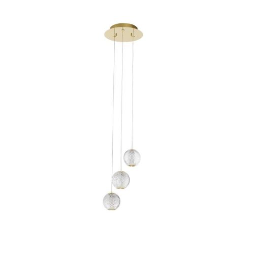 Závěsné LED svítidlo NOVA LUCE BRILLANTE 16W 3200K 9695208 stmívatelné Triac