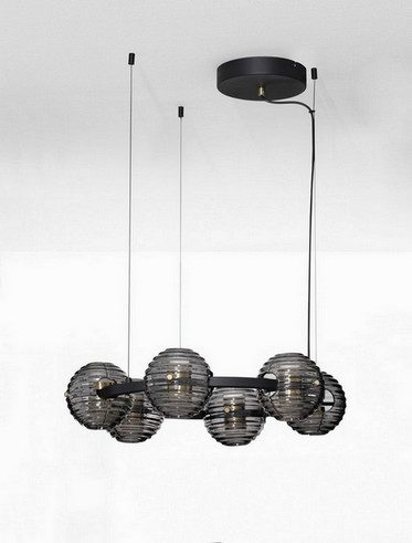 Závěsné LED svítidlo NOVA LUCE LAS 60W 3000K 9009135 stmívatelné Triac - Obrázek 2