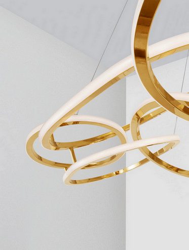 Závěsné LED svítidlo NOVA LUCE NUDOS 158W 3000K 9289083 stmívatelné Triac - Obrázek 2
