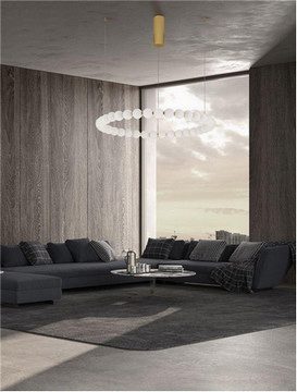 Závěsné LED svítidlo NOVA LUCE PERLA 72W 3000K 9695231 stmívatelné Triac - Obrázek 2