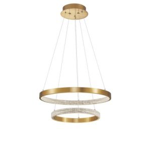 Závěsné LED svítidlo NOVA LUCE PRESTON 62W 3000K 9862852 stmívatelné Triac
