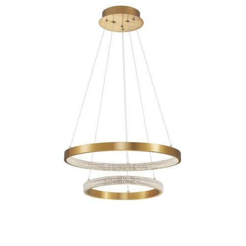 Závěsné LED svítidlo NOVA LUCE PRESTON 62W 3000K 9862852 stmívatelné Triac