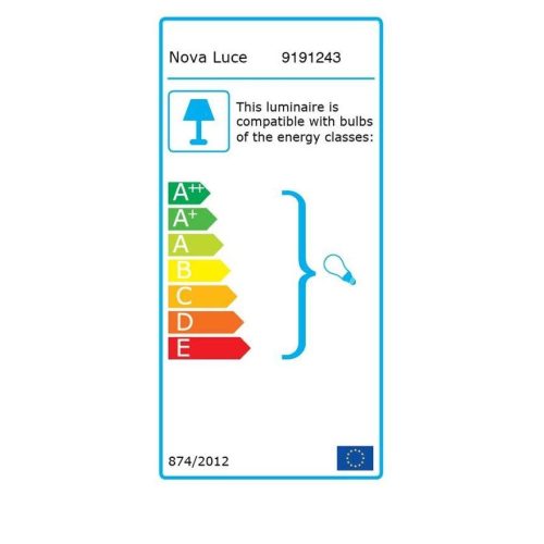 Závěsné svítidlo NOVA LUCE LONI E27 9191243 bez žárovky - Obrázek 2